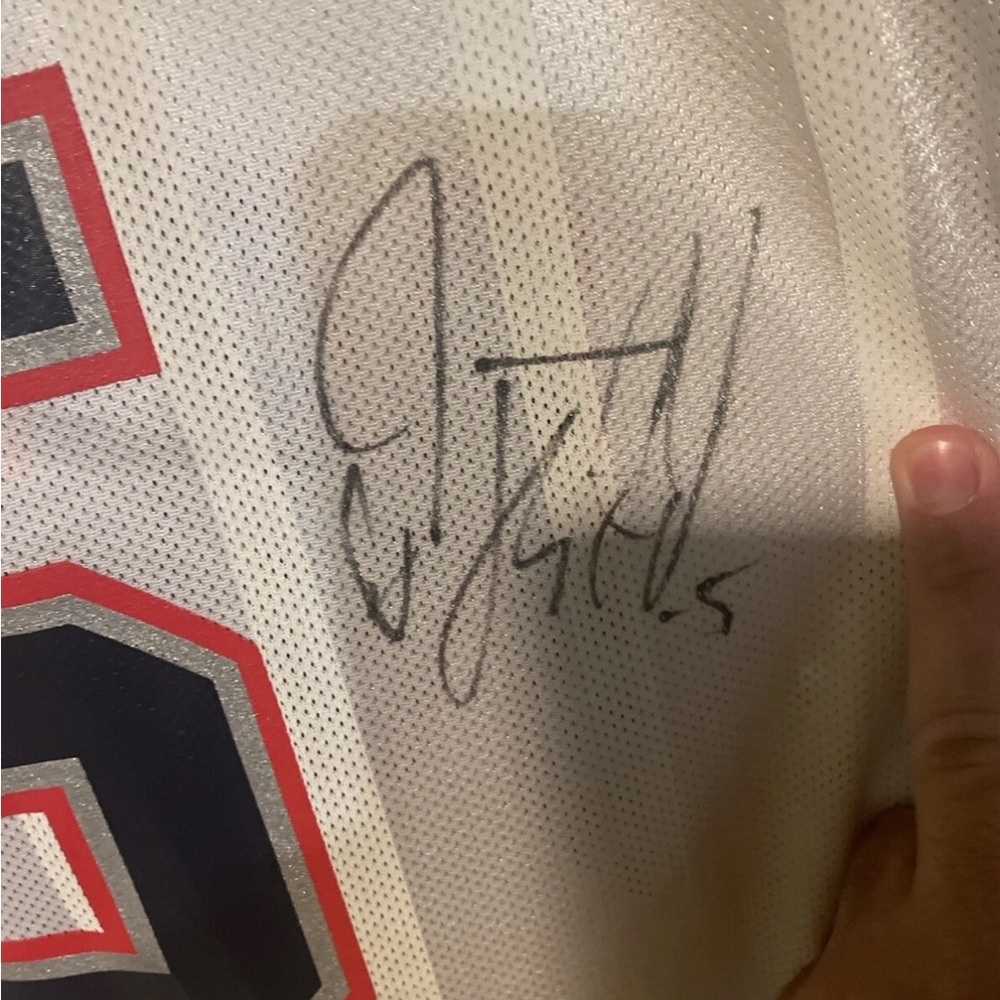 VINTAGE SIGNED REEBOK JASON KIDD WHITE NEW JERSEY NETS L DEADSTOCK - Picture 4 of 4